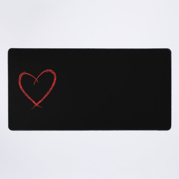 Heart Desk Mat