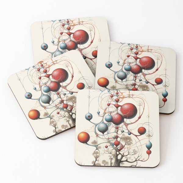 Item preview, Retro abstract surreal poster designed and sold by Rebelka.