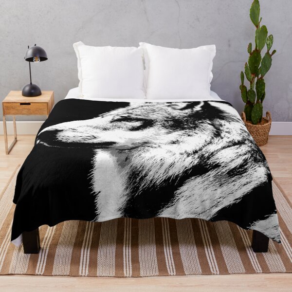 Item preview, Black and White Wolf designed and sold by KingdomWildlife.