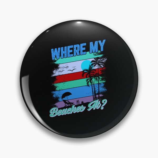 Item preview, Where My Beaches At designed and sold by UMakusia.
