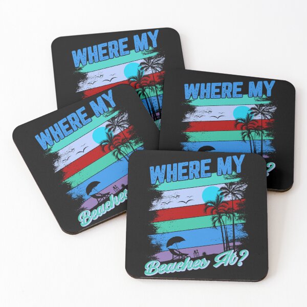 Item preview, Where My Beaches At designed and sold by UMakusia.