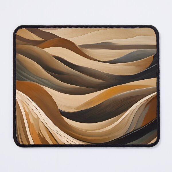 Item preview, Evocative Biomorphic Landscape Abstract designed and sold by colorvisionart.