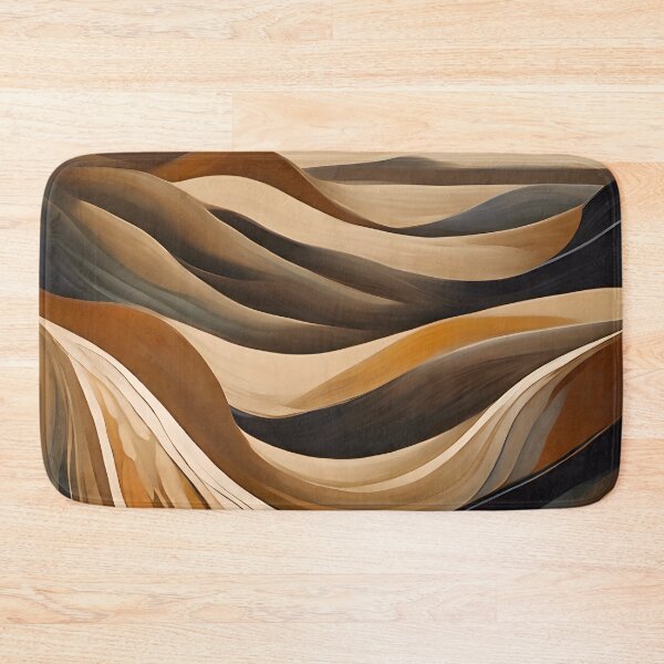 Item preview, Evocative Biomorphic Landscape Abstract designed and sold by colorvisionart.