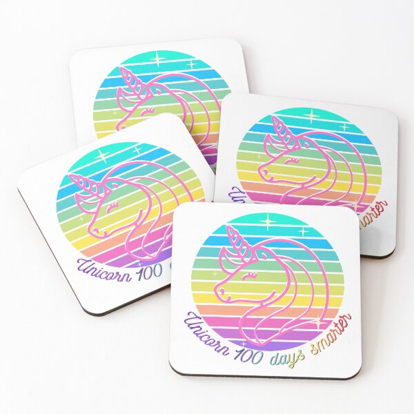 Item preview, Unicorn 100 Days Smarter designed and sold by Paula-Ziolek.