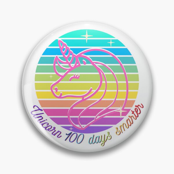 Item preview, Unicorn 100 Days Smarter designed and sold by Paula-Ziolek.