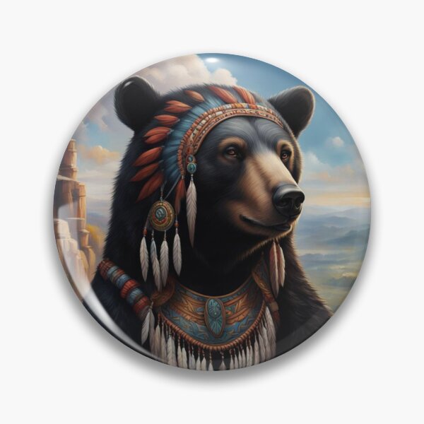 Item preview, Black Bear Shaman designed and sold by Dryden Stewart Enterprises.