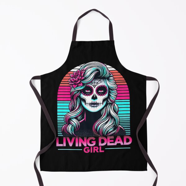 Item preview, Living Dead Girl Sugar Skull Halloween Horror Fan Graphic designed and sold by SpookshowDesign.