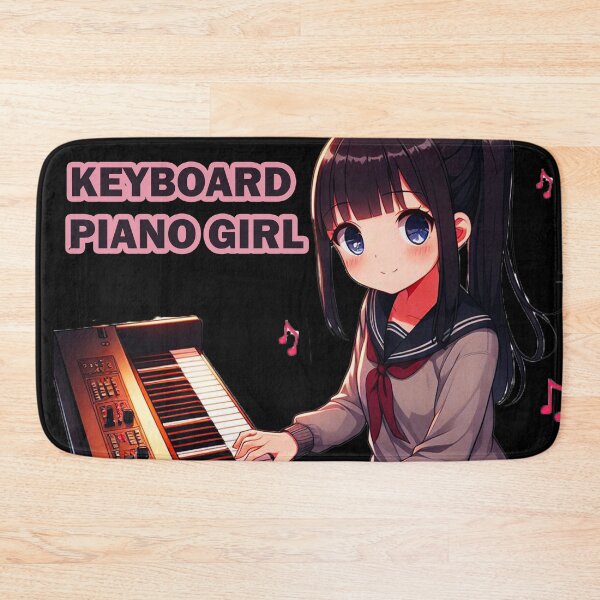 Artikelvorschau, Keyboard-Klaviermädchen entworfen und verkauft von Echonn.
