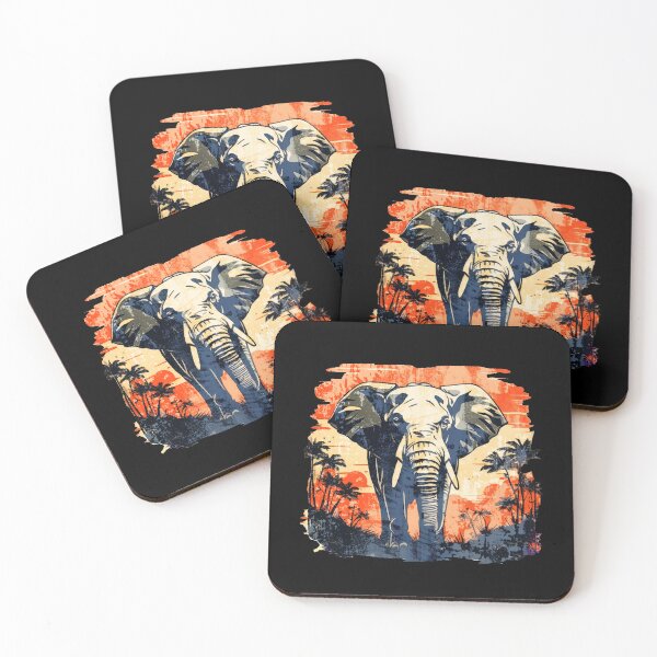 Item preview, The Mighty African Elephant designed and sold by markmm9.
