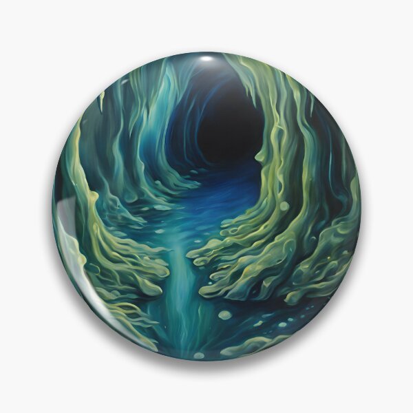Item preview, Mysterious Underwater Cave designed and sold by colorvisionart.
