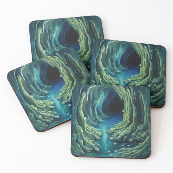 Item preview, Mysterious Underwater Cave designed and sold by colorvisionart.