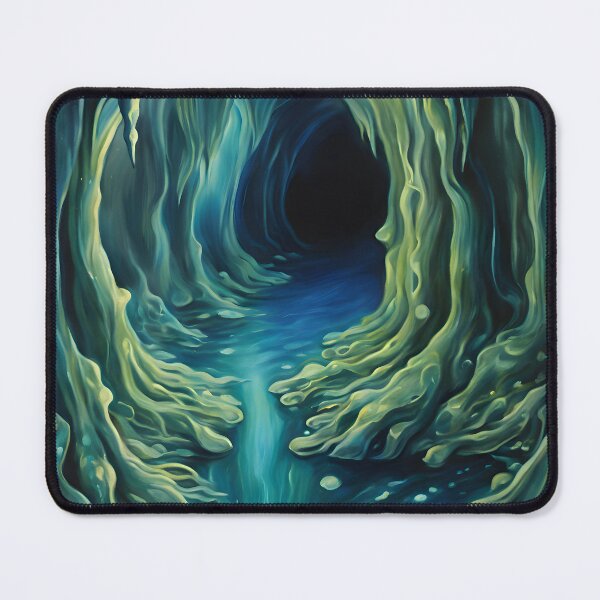 Item preview, Mysterious Underwater Cave designed and sold by colorvisionart.