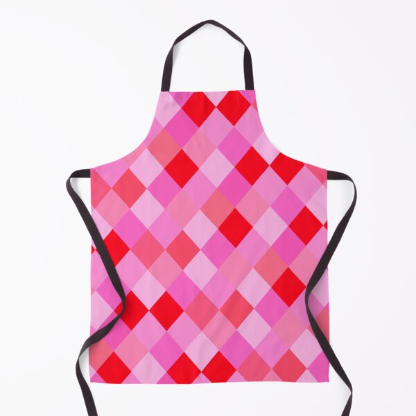 Item preview, Red and Pink Diamonds Grid Pattern designed and sold by OneThreeSix.