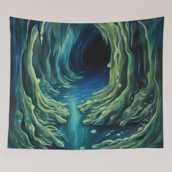 Item preview, Mysterious Underwater Cave designed and sold by colorvisionart.
