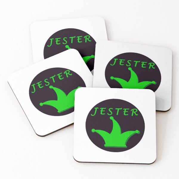 Item preview, Hat and name of a jester, jester or joker in green in a circle designed and sold by shennix.