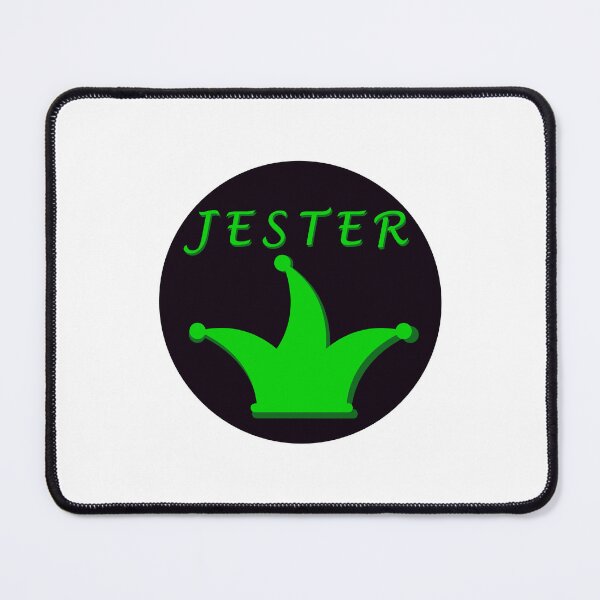 Item preview, Hat and name of a jester, jester or joker in green in a circle designed and sold by shennix.