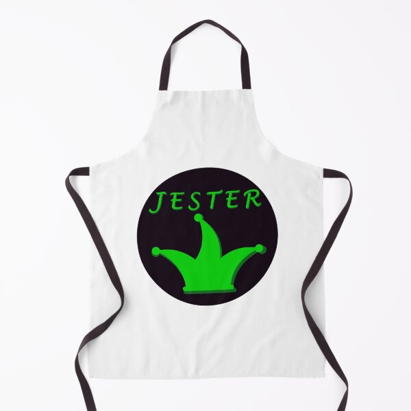 Item preview, Hat and name of a jester, jester or joker in green in a circle designed and sold by shennix.