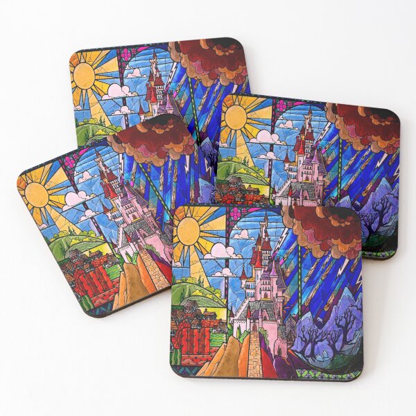 Item preview, Castle Stain Glass Tapestry designed and sold by jakersvelmax.