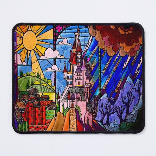 Item preview, Castle Stain Glass Tapestry designed and sold by jakersvelmax.