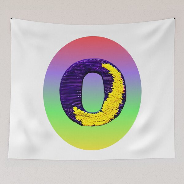 Item preview, letter O, monogram . typography collage. ABC art. gift 2024 designed and sold by Minibubb.