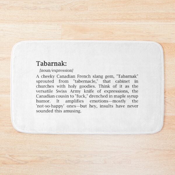 Item preview, Tabarnak - dictionary designed and sold by EmeraldeaArt.