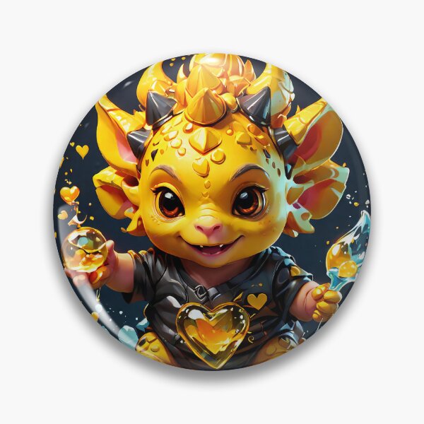 Item preview, Cute Baby Dragon Yellow Potion designed and sold by Kaizoku85.