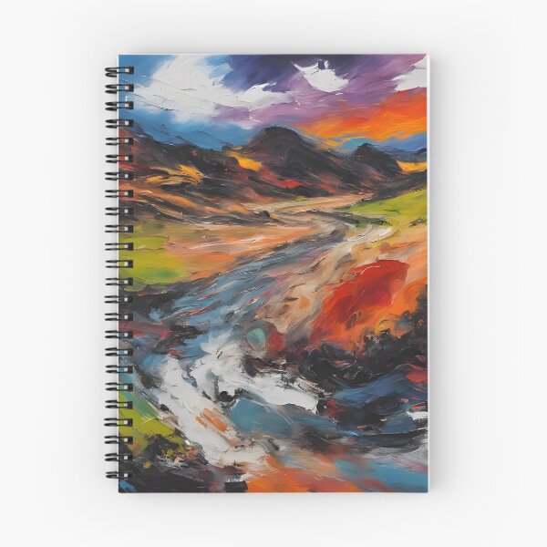 Item preview, Powerful Expressionist Landscape designed and sold by colorvisionart.