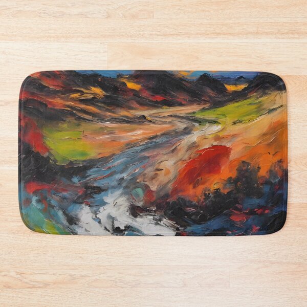 Item preview, Powerful Expressionist Landscape designed and sold by colorvisionart.