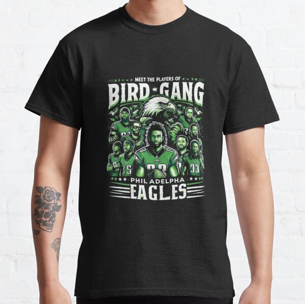 Birds Retro Mascot T-Shirt  Philadelphia Eagles Inspired