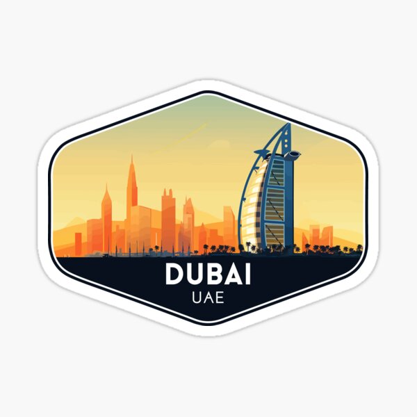 Item preview, Dubai UAE Travel Souvenir designed and sold by electricninja.