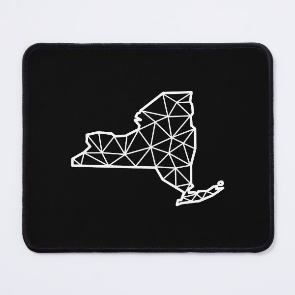 Item preview, Geometric New York State Design - White Lines designed and sold by anne-dromeda.