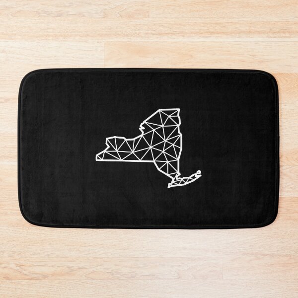 Item preview, Geometric New York State Design - White Lines designed and sold by anne-dromeda.