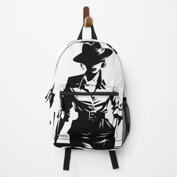 Item preview, Noir Crime Black and White Woman designed and sold by RESToRAPTOR.
