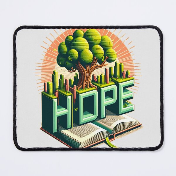 Item preview, Hope comes from books and tree designed and sold by GLORY-LIFE.