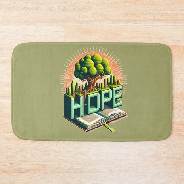 Item preview, Hope comes from books and tree designed and sold by GLORY-LIFE.