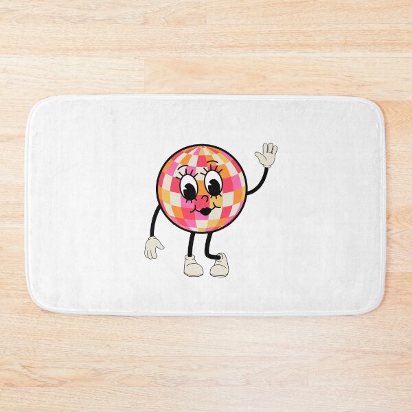 Item preview, Retro Disco Ball Figure (Pink) designed and sold by Samantha Kelly.