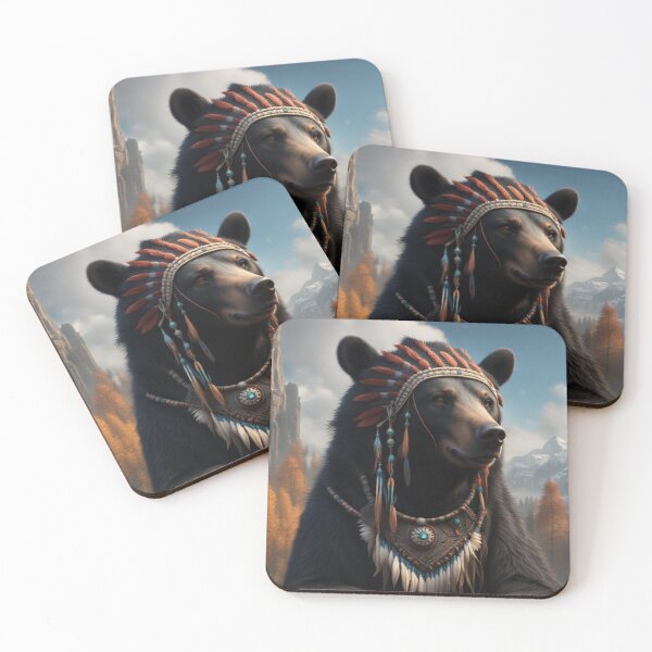 Item preview, Black Bear Chief designed and sold by Dryden Stewart Enterprises.