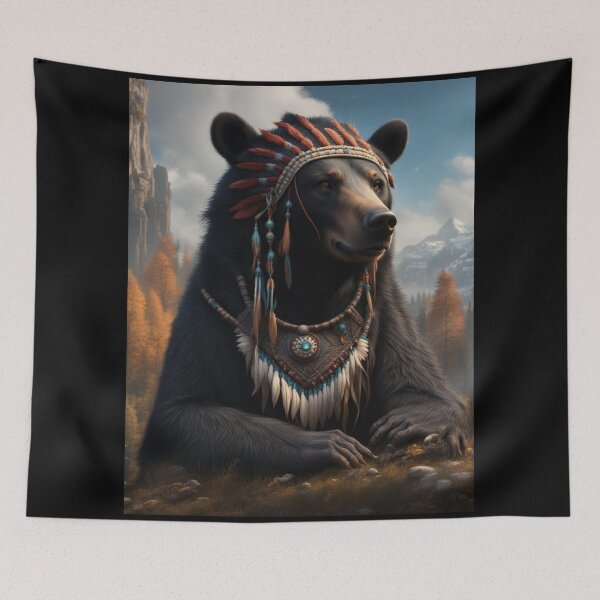 Item preview, Black Bear Chief designed and sold by Dryden Stewart Enterprises.