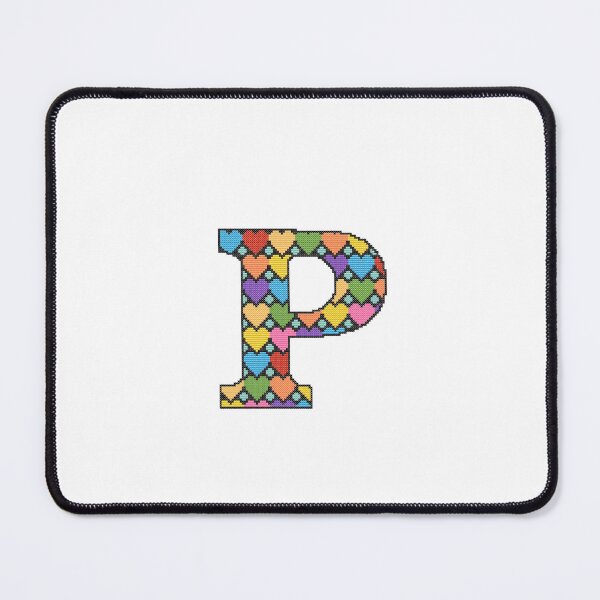 Item preview, P of Hearts Cross Stitch Chart designed and sold by minxgalactic.