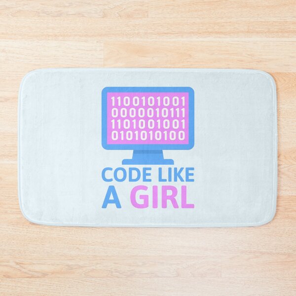 Item preview, Code Like A Girl! Women In Tech designed and sold by PMCreative.