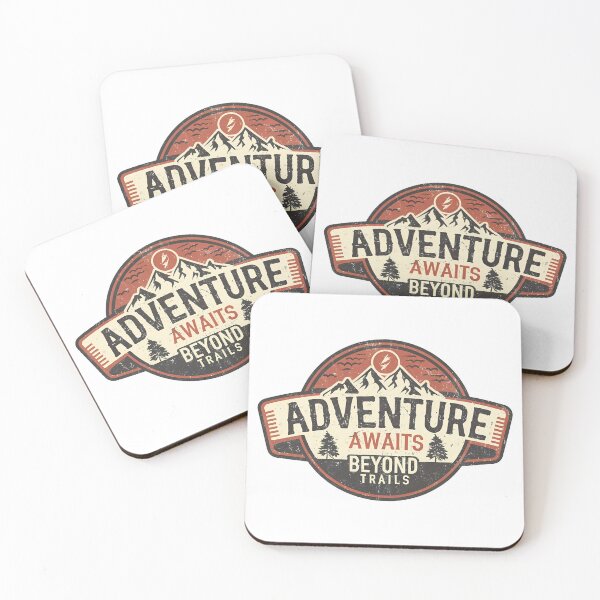 Item preview, Adventure awaits beyond trails designed and sold by rozar-nv.