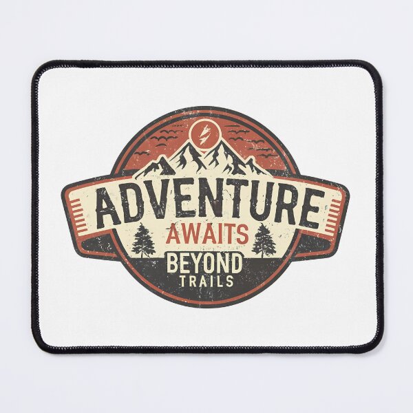 Item preview, Adventure awaits beyond trails designed and sold by rozar-nv.