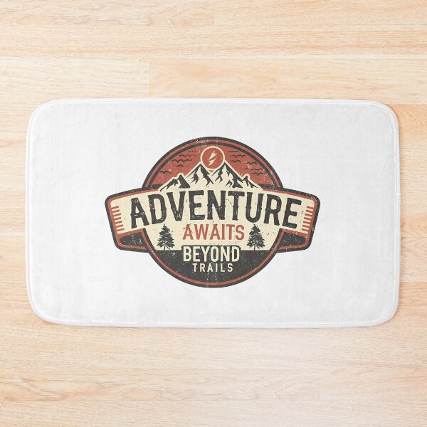 Item preview, Adventure awaits beyond trails designed and sold by rozar-nv.