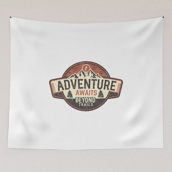 Item preview, Adventure awaits beyond trails designed and sold by rozar-nv.
