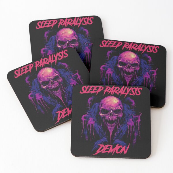 Item preview, Sleep paralysis demon - synthwave cyberpunk designed and sold by GlitchGrotesque.