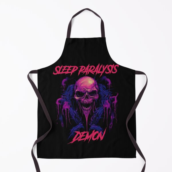 Item preview, Sleep paralysis demon - synthwave cyberpunk designed and sold by GlitchGrotesque.