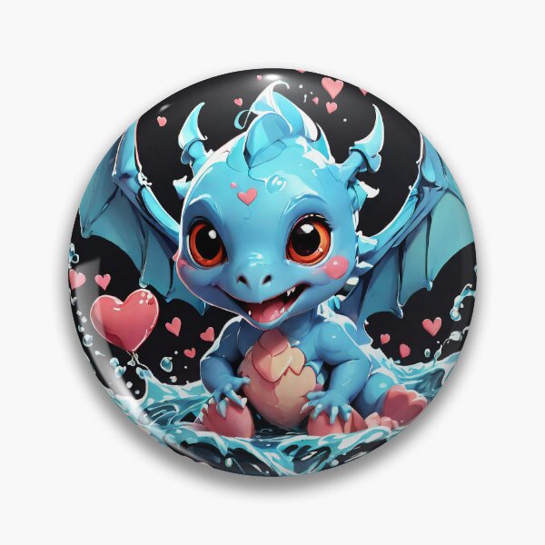 Item preview, Cute Baby Blue Dragon designed and sold by Kaizoku85.