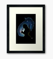 Beauty and The Beast Framed Print