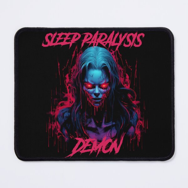 Item preview, Sleep paralysis demon - synthwave cyberpunk designed and sold by GlitchGrotesque.