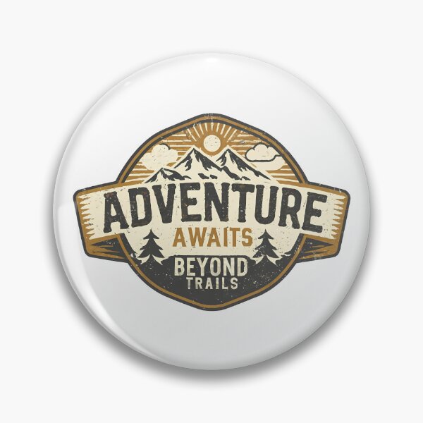 Item preview, Adventure awaits beyond trails designed and sold by rozar-nv.